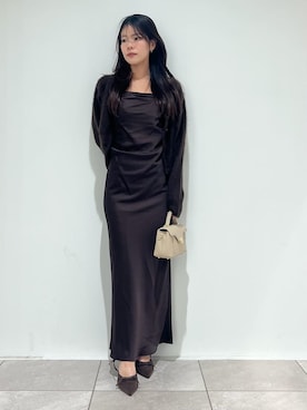 SNIDELさん（レディース・157cm）の秋コーディネート