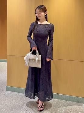 「SNIDEL（スナイデル）のアイテム（バッグ）」を使った、SNIDELさん（レディース・160cm）の春コーディネート