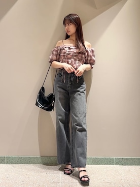 SNIDELさんの（SNIDEL | スナイデル）を使ったコーディネート