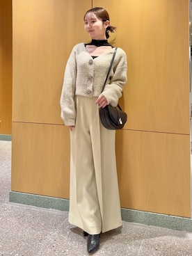 「肌見せ」｜SNIDELさん（レディース・160cm）の秋コーディネート