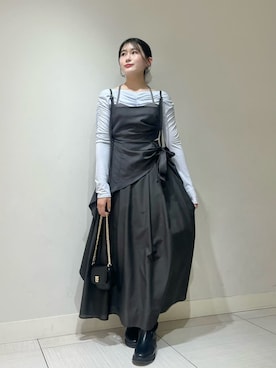 SNIDELさん（レディース・158cm）の春コーディネート