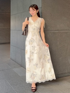 「SNIDEL（スナイデル）のアイテム（バッグ）」を使った、SNIDELさん（レディース・160cm）の夏コーディネート