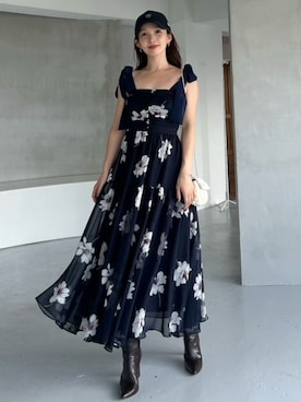 SNIDELさん（レディース・159cm）の夏コーディネート