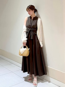 「SNIDEL（スナイデル）のアイテム」を使った、SNIDELさん（レディース・162cm）の春コーディネート