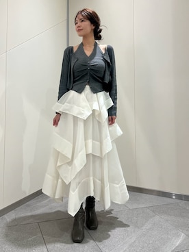 SNIDELさん（レディース・157cm）の春コーディネート