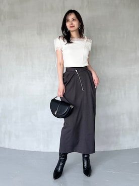 SNIDELさん（レディース・166cm）の秋コーディネート