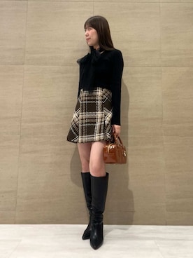 SNIDELさん（レディース・161cm）の秋コーディネート