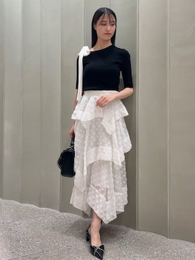 SNIDELさん（レディース・163cm）の春コーディネート