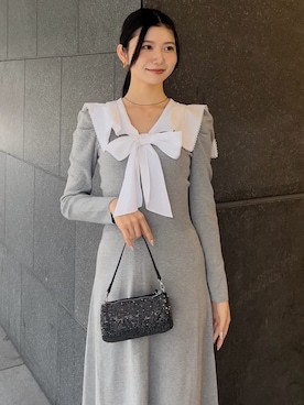 SNIDELさん（レディース・165cm）の冬コーディネート