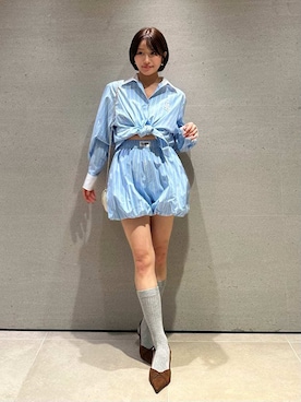 SNIDELさん（レディース・153cm）の春コーディネート