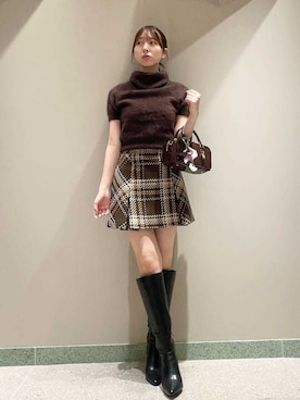 SNIDELさん（レディース・160cm）の秋コーディネート