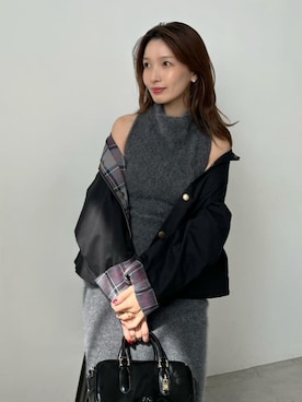 SNIDELさん（レディース・159cm）の秋コーディネート