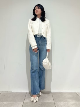 SNIDELさん(レディース・157cm)の冬コーディネート