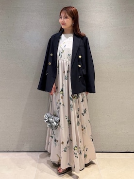 「SNIDEL（スナイデル）のアイテム（バッグ）」を使った、SNIDELさん（レディース・153cm）の春コーディネート