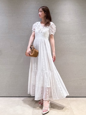 「骨格ナチュラル」｜SNIDELさん（レディース・162cm）の夏コーディネート