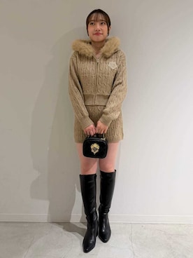 「SNIDEL（スナイデル）のアイテム（シューズ）」を使った、SNIDELさん（レディース・157cm）の秋コーディネート