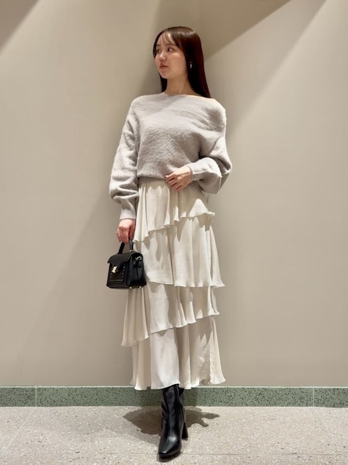 セール】フォックスアルパカオフショルプルオーバー（ニット/セーター