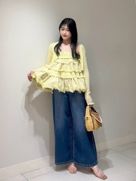 SNIDELさん(レディース・158cm)の夏コーディネート