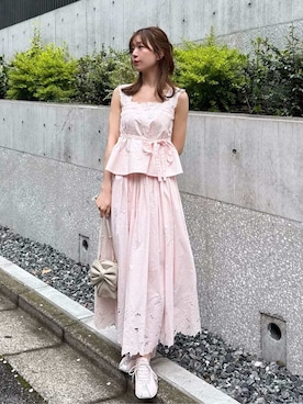 SNIDELさん(レディース・162cm)の春コーディネート