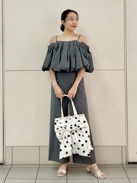 SNIDELさん(レディース・165cm)の春コーディネート