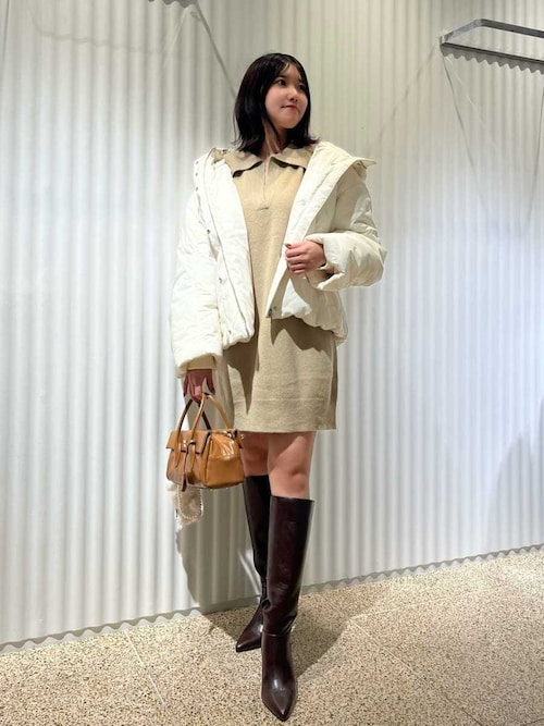 フィットロングブーツ（ブーツ）｜SNIDEL（スナイデル）の