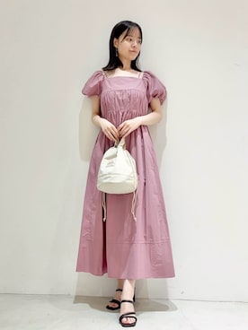 「コラボ」｜SNIDELさん（レディース・160cm）の夏コーディネート