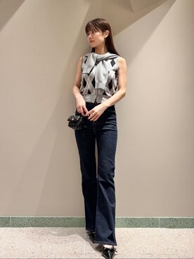 「骨格ナチュラル」｜SNIDELさん（レディース・165cm）の夏コーディネート