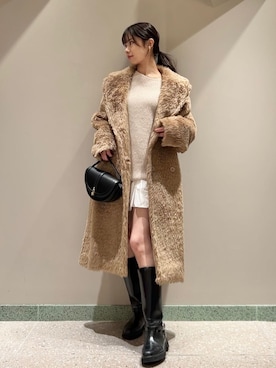 SNIDELさん（レディース・165cm）の冬コーディネート