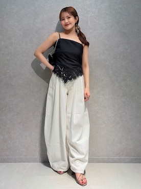 「SNIDEL（スナイデル）のアイテム」を使った、SNIDELさん（レディース・153cm）の春コーディネート