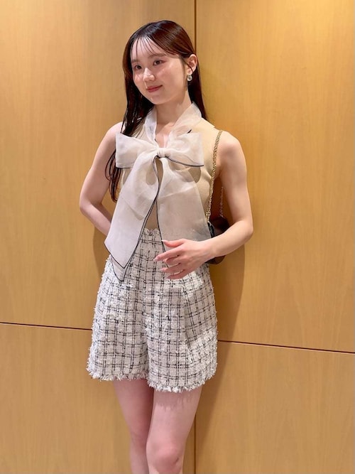 SNIDEL（スナイデル） ニット セーター アメスリボウタイニットプル