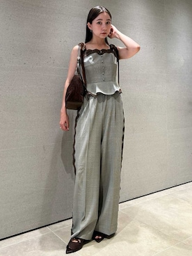 SNIDELさん(レディース・152cm)の夏コーディネート
