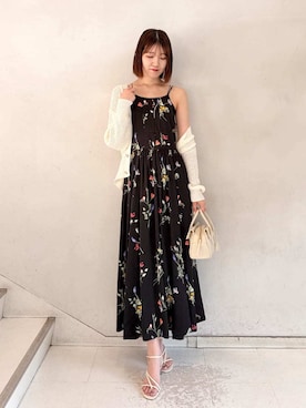 SNIDELさん（レディース・174cm）の春コーディネート