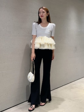 SNIDELさん（レディース・159cm）の春コーディネート