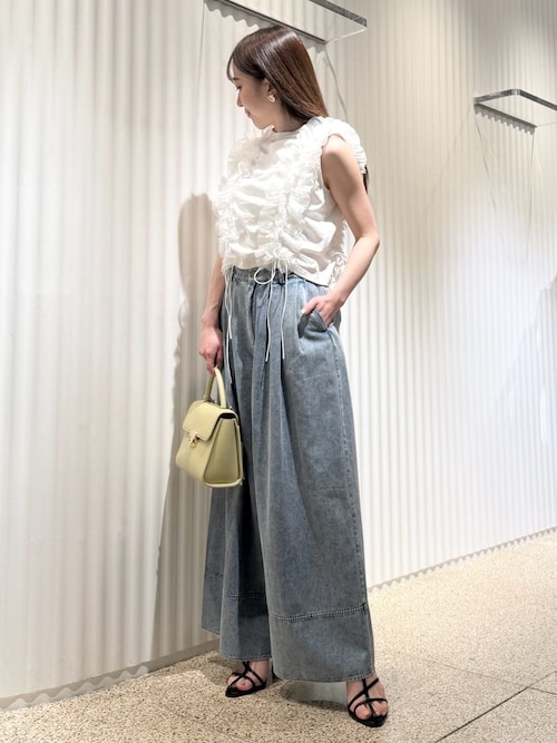 00サイズあり】バリエワイドパンツ（その他パンツ）｜SNIDEL
