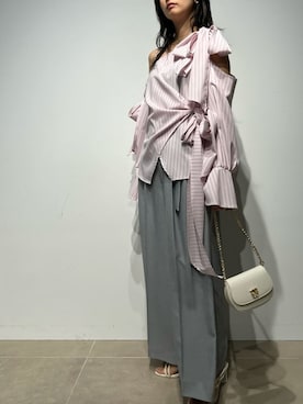 SNIDELさん（レディース・161cm）の冬コーディネート