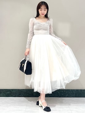 「Chacott（チャコット）のアイテム」を使った、SNIDELさん（レディース・162cm）の夏コーディネート