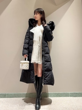 「SNIDEL（スナイデル）のアイテム（トップス）」を使った、SNIDELさん（レディース・165cm）の冬コーディネート