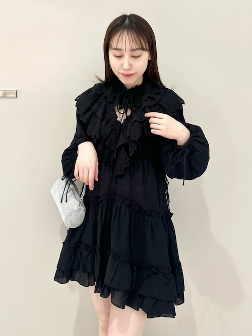 コットンレースBOHOチュニック（その他トップス）｜SNIDEL（スナイデル