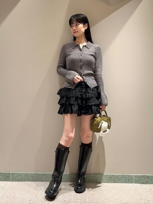 ラッフルティアードスカショーパン（その他パンツ）｜SNIDEL