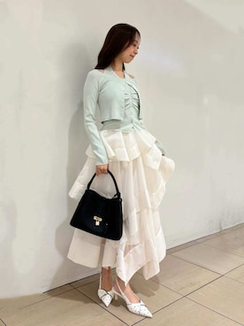 SNIDELさん（レディース・154cm）の春コーディネート