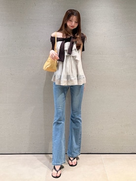 SNIDELさん（レディース・167cm）の夏コーディネート