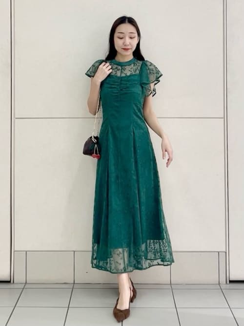 snidel エンブロイダリーワンピース　結婚式 snidel エンブロイダリーワンピース 結婚式 【公式通販】