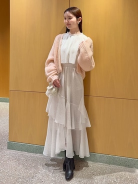 SNIDELさん（レディース・160cm）の冬コーディネート