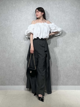 SNIDELさん（レディース・157cm）の春コーディネート