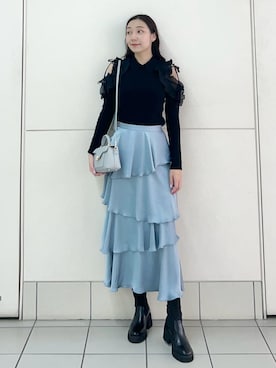 SNIDELさん（レディース・165cm）の秋コーディネート