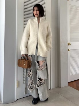 SNIDELさん(レディース・165cm)の冬コーディネート