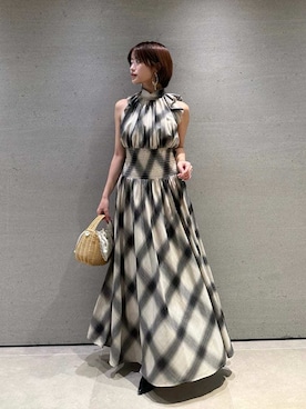 「SNIDEL（スナイデル）のアイテム（アクセサリー）」を使った、SNIDELさん（レディース・153cm）の夏コーディネート