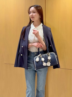 「SNIDEL（スナイデル）のアイテム（ジャケット/アウター）」を使った、SNIDELさん（レディース・160cm）の春コーディネート