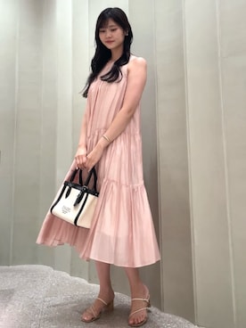 「SNIDEL（スナイデル）のアイテム（アクセサリー）」を使った、SNIDELさん（レディース・171cm）の夏コーディネート