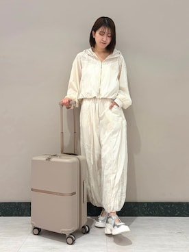 「Chacott（チャコット）のアイテム」を使った、SNIDELさん（レディース・174cm）の春コーディネート